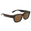 Hollywood Blvd - Wood Grain Frame - Amber Lens